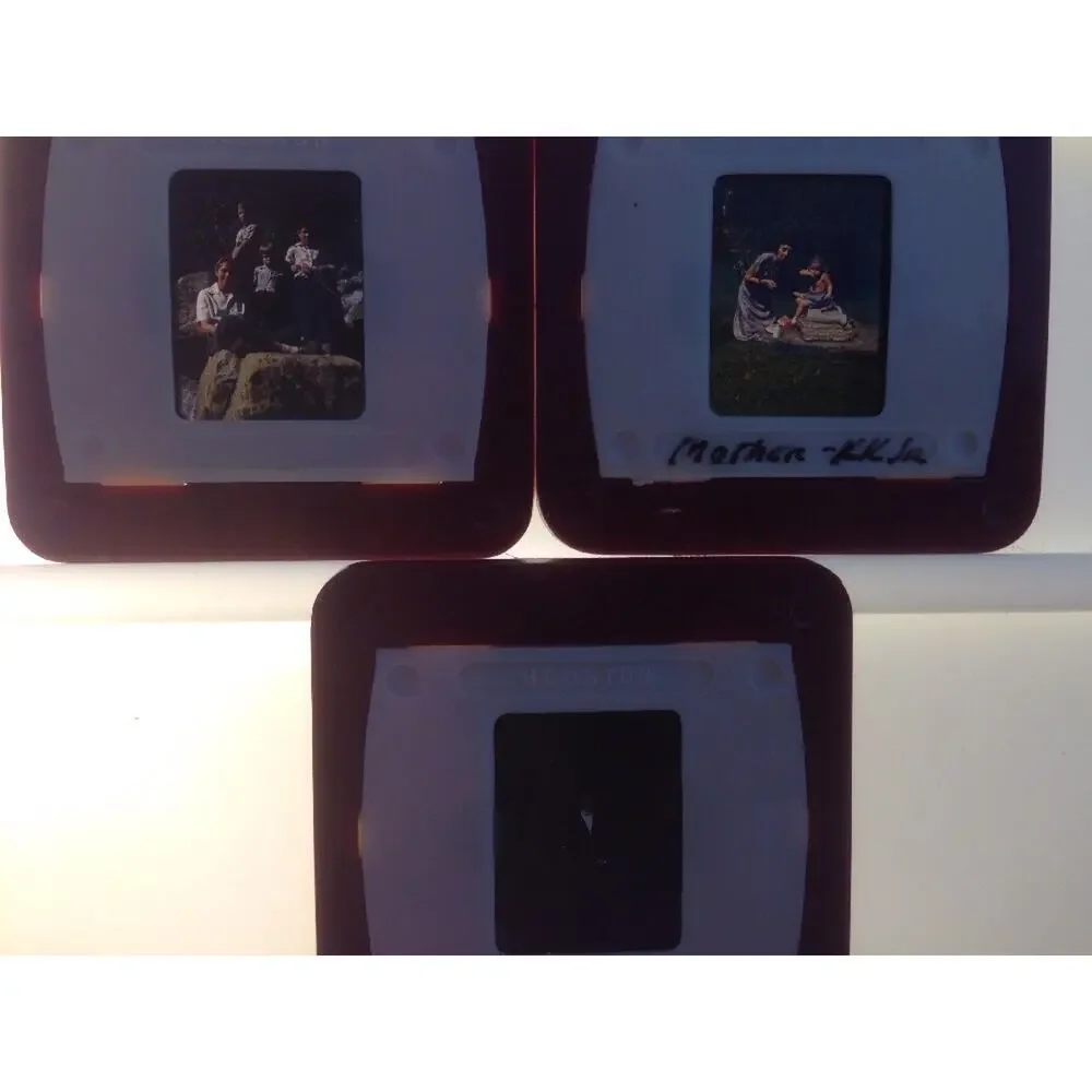 Lot 15 Vtg Kodachrome 40s 1948 Family Children Grandmother Photos Color Slides